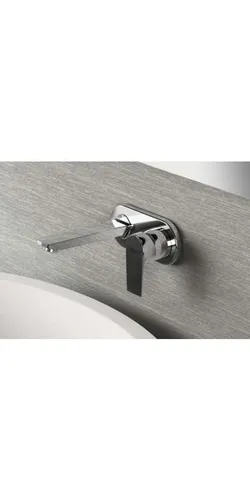 Ideal Standard Tesi Wand Waschtischarmatur A6578AA, verchromt - Waschtischarmaturen mit modernem Design, Einhebelmischer für einfache Handhabung und ideal für stilvolle Badezimmer. Unterputzkörper separat bestellen.