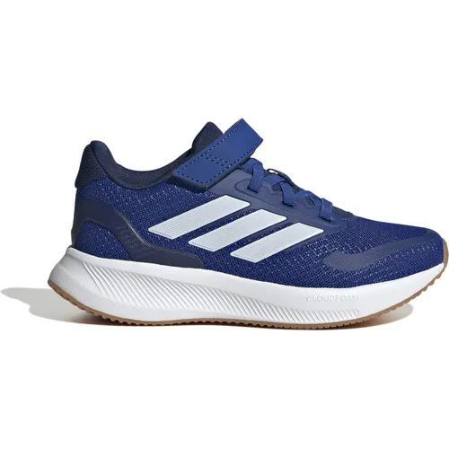 ADIDAS Kinder Workoutschuhe Runfalcon 5 Kids - Laufschuhe für Kinder mit federndem Cloudfoam, leichtem Obermaterial und praktischen stretchigen Schnürsenkeln für einfaches Anziehen. Hergestellt aus mindestens 20 % recycelten Materialien.