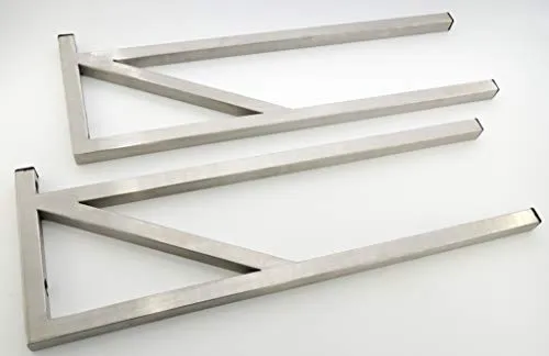 Set Halter für Waschtisch, Waschbecken, Handtuchhalter, Edelstahl, versch. Größen 1