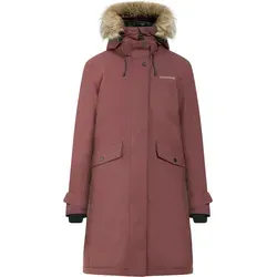 Didriksons Erika Parka: Damen Winterjacke - Funktionsjacke mit 100% wind- und wasserdichtem Material, verstellbarer Kapuze und reflektierenden Details für optimale Sichtbarkeit bei winterlichen Bedingungen.