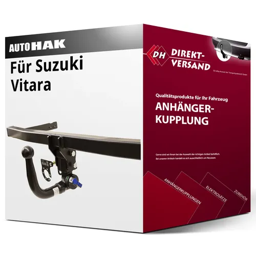 Abnehmbare Anhängerkupplung für Suzuki Vitara (02.2015-09.2018)