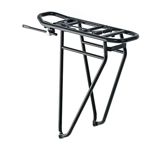 Tubus Unisex – Erwachsene Racktime Gepäckträger, Schwarz, 29