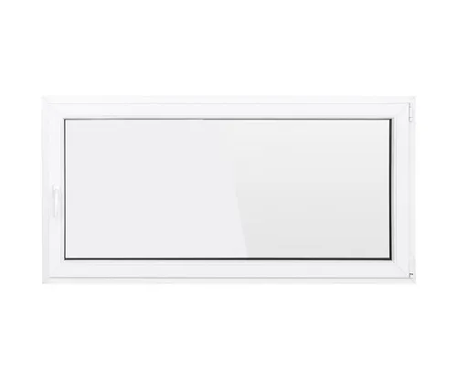 SN DECO GROUP Kellerfenster 1 Flügel Dreh-Kipp 2-fach Verglasung weiß 70 mm Profil, (Set), RC2 Sicherheitsbeschlag, Hochwertiges 5-Kammer-Profil