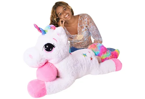 TE-Trend XXL Einhorn-Stofftier 110 cm von Te-Trend