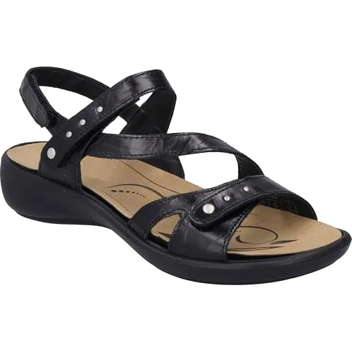 Josef Seibel Ibiza 70 Damen-Sandale, Schwarz, Größe 39 von JOSEF SEIBEL