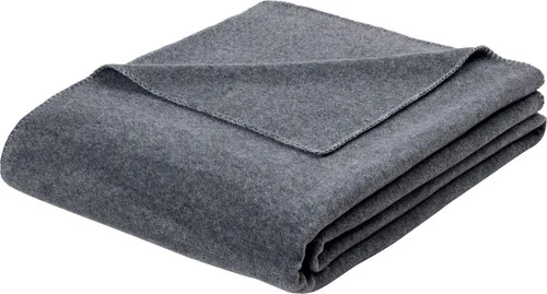 ESTELLA Fleecedecke Trevi in grau von ESTELLA