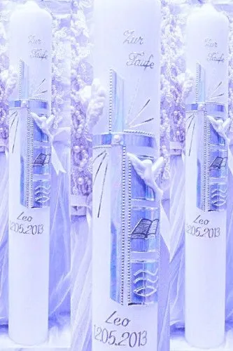 Kerzen Blau von kerzenzauber-lusine