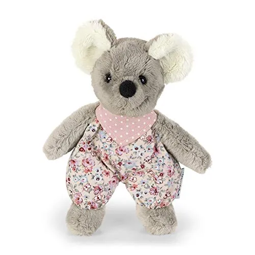 Sterntaler 3052001 Mini Plüschtiere Maus Mabel - Interaktive Plüschtiere mit integrierter Rassel, ideal für Babys ab der Geburt. Weiches Material und kräftige Farben sorgen für Spielspaß und Sicherheit.