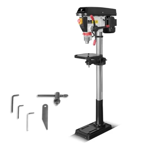 STAHLWERK Säulenbohrmaschine 900 W – Präzise Standbohrmaschine für Heimwerker