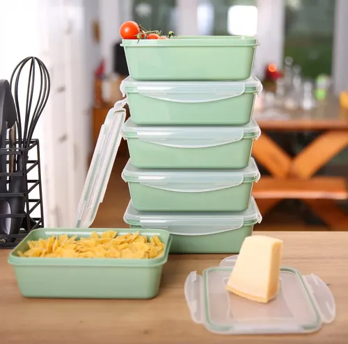 yourGEAR Frischhaltedose your GEAR Pila Set - 6 Frischhaltedosen mit Deckel à 1350 ml