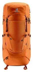 DEUTER Rucksack Aircontact Core 55+10 SL - Rucksäcke mit optimalem Tragekomfort dank Aircontact-Rückensystem, bequemen Schulterträgern und abnehmbaren Hüftflossentaschen für zusätzlichen Stauraum.
