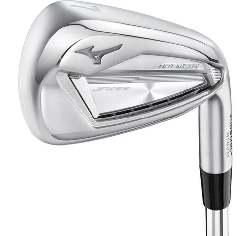 Mizuno JPX 919 Hot Metal Eisen – Hochleistungs Golf Eisen Set für Herren - Entdecken Sie das Mizuno JPX 919 Hot Metal Eisen, das mit hochfestem Chromoly 4140M für beeindruckende Ballgeschwindigkeiten sorgt. Ideal für Golfer, die Länge und Kontrolle in ihrem Spiel suchen.