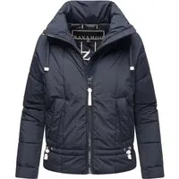Navahoo Damen Steppjacke Oversized mit Fledermausärmeln - Funktionsjacke für den Übergang, wasser- und windabweisend, mit bequemen Fledermausärmeln und fleecegefütterten Taschen für optimale Funktionalität und Stil.