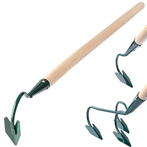 KADAX Grubber mit Holzstiel