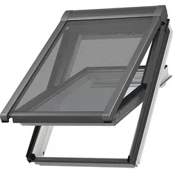 Produktbild VELUX Hitzeschutzmarkise Uni Schwarz 5060, 78x118 cm