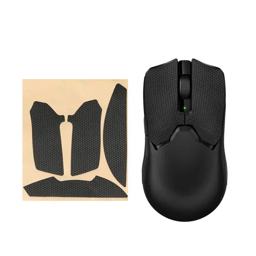 Gaming Maus Grip Tape für Razer Viper V2 Pro Maus in schwarz von kwmobile