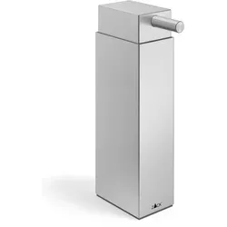 Zack Linea Seifenspender Edelstahl seidenmatt - Seifenspender | Eleganter Pumpspender aus gebürstetem 18/10 Edelstahl mit 190 ml Fassungsvermögen. Ideal für Bad, Gäste-WC oder Küche und passt zu jedem Einrichtungsstil.