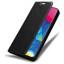 Cadorabo Hülle für Samsung Galaxy A10 / M10 Schutz Hülle in Braun Handyhülle Etui Case Cover Magnetverschluss