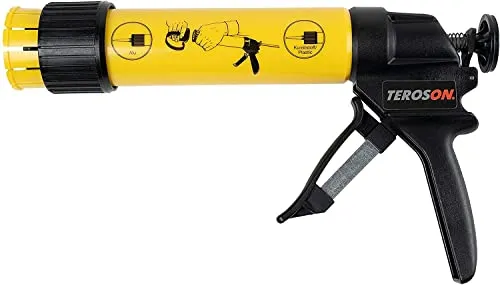 Teroson Handdruckpistole Staku - Sonstiges Fahrradzubehör, manuelle Kartuschenpistole mit wartungsfreundlichem Design und Schnellladesystem für einfache Handhabung.