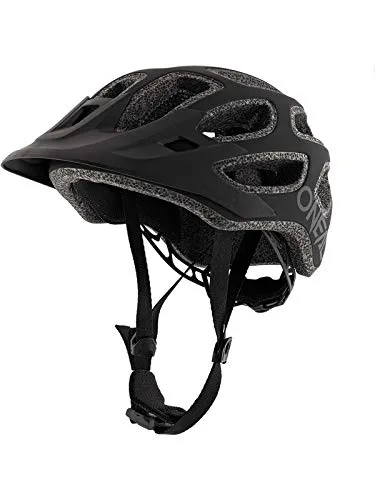 Oneal Thunderball 2.0 Solid Fahrradhelm - Schwarz, XXS/M - Fahrradhelm für All Mountain/Enduro, mit stabiler ABS-Außenschale und Fidlock-Magnetschnalle für einfaches Öffnen. Abnehmbares, waschbares Innenfutter für maximalen Komfort.