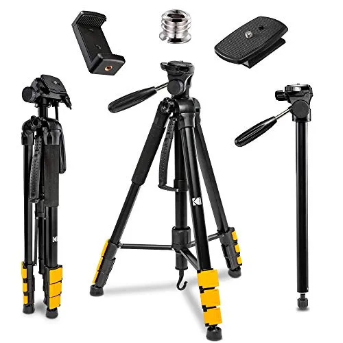 KODAK PhotoGear 2-in-1 Stativ und Einbeinstativ | Leichtes 70