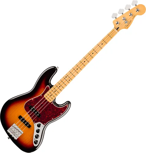 Fender Player II Mod J Bass M B-Stock - B-Stock J-Bass mit 2x Player II Noiseless Tonabnehmer; ideal für Jazz und Rock, inklusive Deluxe Gig Bag und voller Garantie.