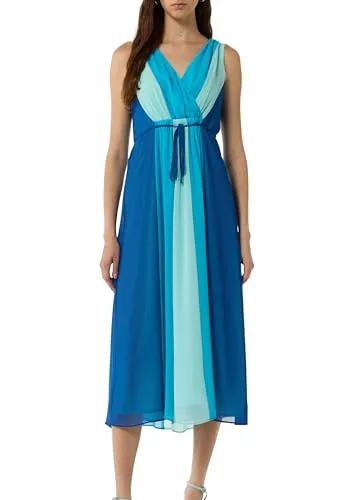 comma Kleid Blue Green - 38