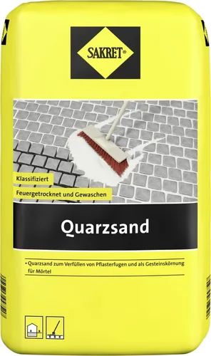SAKRET Quarzsand 0,1 in braun von SAKRET