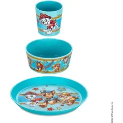 Koziol CONNECT PAW PATROL Geschirrset 3er-Set - Services: Robust und stapelbar, ideal für Kinder mit sicherem Stand und bruchsicherem Design. Perfekt für Obst, Snacks und Müsli!