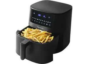 Hanseatic Heißluftfritteuse HAF651650BCU, 1650 W schwarz von Hanseatic