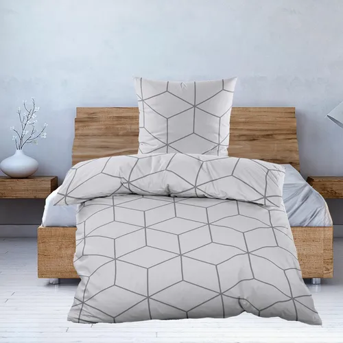 Biber Bettwäsche 135x200 cm 2tlg. Baumwolle Silber Grau - Gemütliche Biber Bettwäsche in elegantem Silber Grau. Hergestellt aus 100 % Baumwolle, sorgt sie für warme Nächte und ein angenehmes Schlafgefühl. Mit praktischem Reißverschluss und pflegeleicht, ideal für Ihr Schlafzimmer.