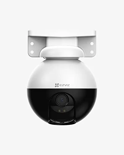 EZVIZ C8W Pro 5MP - 3K 360° WLAN Überwachungskamera - Überwachungskamera mit 5MP und automatischer Verfolgung, bietet KI-gestützte Personen- und Fahrzeugerkennung sowie Farbnachtsicht für optimale Sicherheit im Außenbereich.