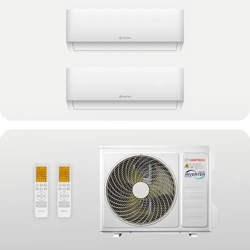 Hantech Multisplit Klimaanlage 2 x 9.000 BTU