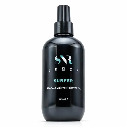 Señor Surfer Sea Salt Spray für Haare in schwarz von SEÑOR