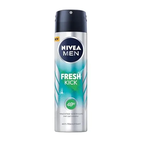 Nivea Men Deospray – Fresh Kick - 6er Pack (6x 150ml)