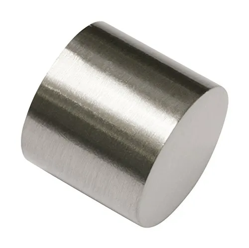 Produktbild Gardinia 33173 Endkappe für Gardinenstangen für zweiten Lauf, Serie Chicago, Durchmesser 20 mm, edelstahloptik