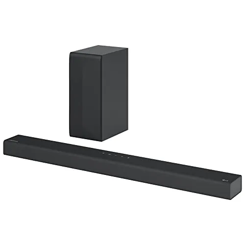 LG S65Q Soundbar - 3.1 Kanal, 420 W Leistung für beeindruckenden Surround-Sound und Kinoerlebnis zuhause