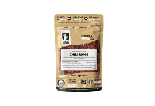 Bremer Gewürzhandel Gewürz Chili Ringe, 25 g