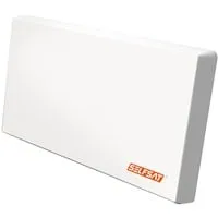 Selfsat H22D2+ Twin Antennen-Set - Flachantenne mit integriertem LNB, ideal für platzsparende Montagen und hervorragenden Empfang in HD-Qualität.