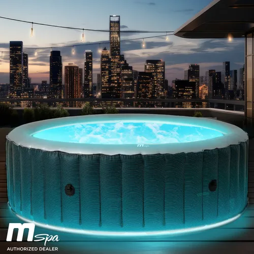 BRAST Whirlpool MSpa STARRY COMFORT C-ST062 – Aufblasbarer Whirlpool für 6 Personen