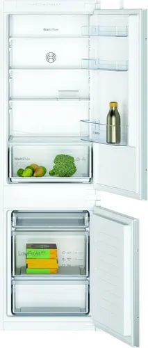 Bosch Einbau Kühlschrank KIV865SF0 mit Gefrierfach 177,2 cm - Kühlschrank mit Gefrierkombination, energieeffizient und ausgestattet mit LowFrost-Technologie sowie BigBox-Gefriergutschublade für optimale Lagerung.
