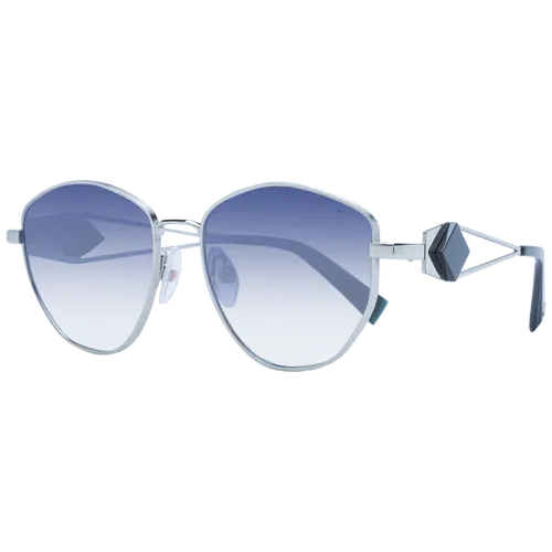 Ana Hickmann Sonnenbrille HI3187 03A 54 für Damen - Stylische Damen-Sonnenbrille mit rundem Design, 100% UV-Schutz und trendigem Verlaufsglas. Ideal für sonnige Tage und modische Akzente.