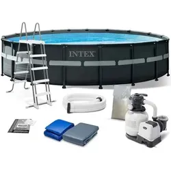 Rahmen-gartenpool 549 X 132 Cm 12-in-1 Intex 26330