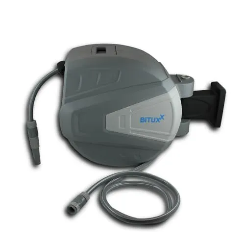 Bituxx 30m Gartenschlauchtrommel mit Spritzdüse