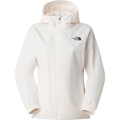 THE NORTH FACE W QUEST MONO JACKET Damen Funktionsjacke in Weiß Dune - Vielseitige Funktionsjacke für Outdoor-Aktivitäten, atmungsaktiv und leicht. Ideal für jedes Abenteuer im Freien.