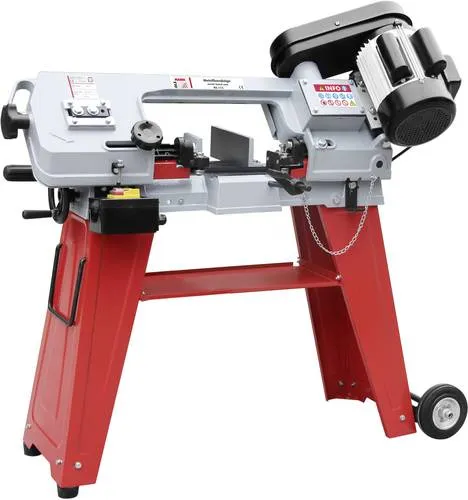 Holzmann Maschinen Metallbandsäge BS115 400V 550W - Präzise Metallbandsäge mit Sägeblatt-Länge 1638mm, ideal für professionelle Anwendungen in der Metallbearbeitung.