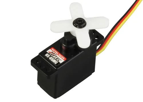 Hitec Servo HS-65MG - Hochpräzises RC Modellbau Servo - Servos & Servo-Zubehör, ideal für präzise Steuerung in RC-Modellen mit Metallgetriebe für hohe Belastbarkeit und Langlebigkeit.