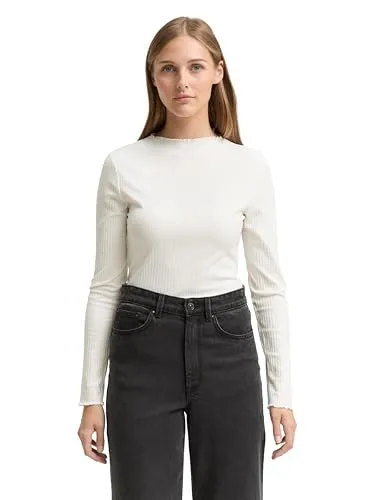 Tom Tailor Denim Damen Longsleeve T-Shirt