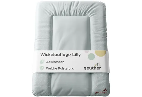 Geuther Wickelauflage Wickelauflage Lilly Wickelunterlage Wickelmulde, Made in Europe
