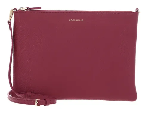 COCCINELLE Umhängetasche Crossbody Bag aus echtem Rindsleder - Elegante COCCINELLE Umhängetasche aus hochwertigem Rindsleder. Mit verstellbarem Schulterriemen und praktischem Zipper ist sie der perfekte Begleiter für jeden Tag.